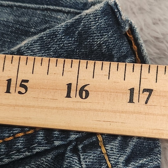 Vintage True Religion Jeans Men's 33x33 Button Fly Denim Suspender Buttons USA‎ - Picture 10 of 16